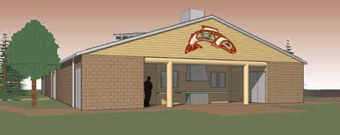 Image of the LCC Longhouse