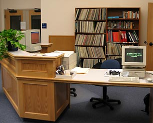 Photo: Music Lab Main Desk