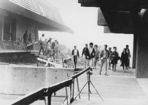 Photo - Students, First Day of Class, Sept.1968