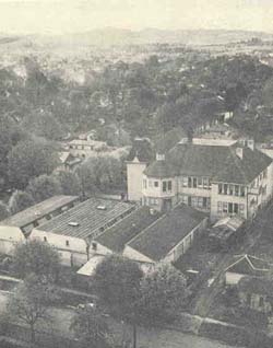 Photo - Aerial view, Eugene Vocational School, 1947-48