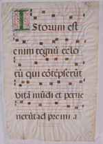 Image of Music Manuscript front page