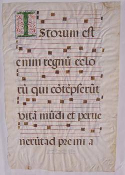 Image of Music Manuscript front page