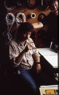 David Rosen (Media Services) and Richard Dittmar 1985