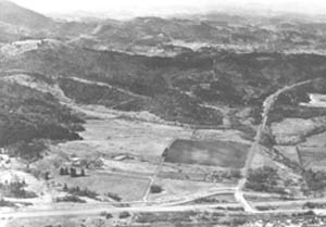 Lane Community College, aerial view, 1965