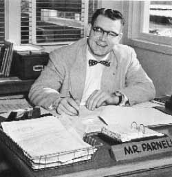 Photo of Dale Parnell as principal of SHS