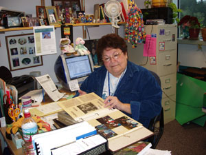 Photo of Connie Mesquita in her office