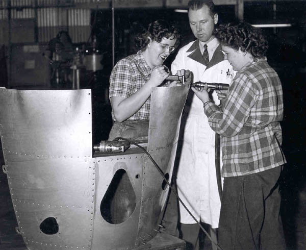 Aviation Mechanics Shop at Eugene Vocational School