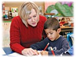 Early Childhood Education student