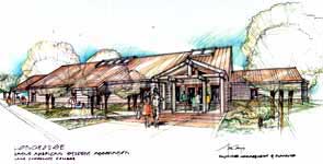 artist rendering of Longhouse