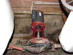Worn out pump