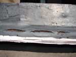 Deteriorating roof surfaces