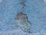 Track cannot be used for competitive events due to it’s deteriorating condition