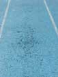 Track cannot be used for competitive events due to it’s deteriorating condition