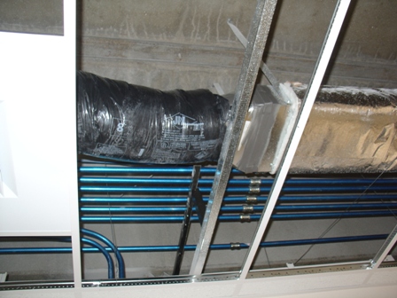 ductwork and wiring