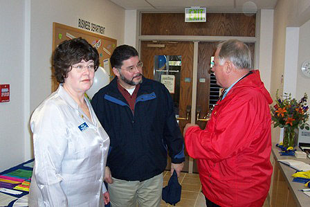 Velda, David, and Marv