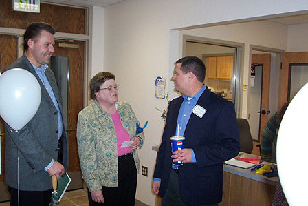 The Foundation, guest, and Chris