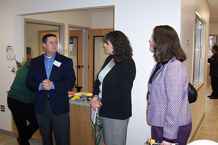 Chris and Foundation guests