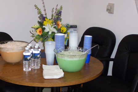 Drinks are ready