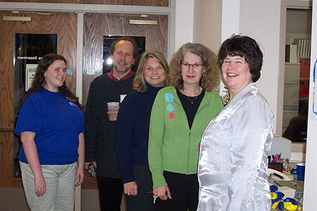 Stephenie, Mark, Donna, Mary, and Velda