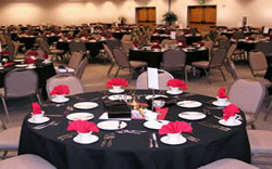 Banquet Rounds in main event space