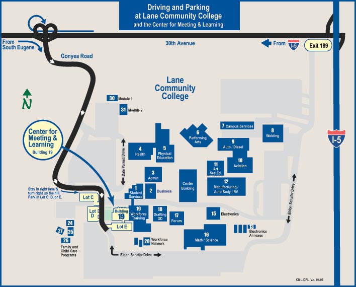 lcc driving-parking map