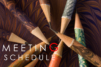 Meeting Schedule page and logo