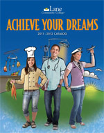 2011-2012 Lane college catalog cover