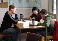 photo of students studying