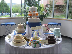 Baking and pastry items made by students