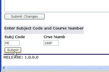 Course description editor