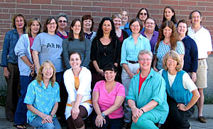 photo of staff meeting 2009