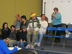 Felice Yeskell photos during presentation
