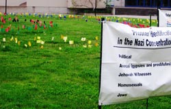 Holocaust display April 2006