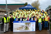 Oregon legislature members visit campus