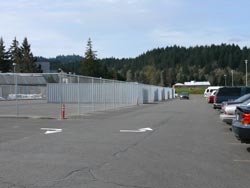 photo of deferred maintenance staging area