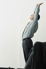 stretching