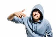 Boy with Hood