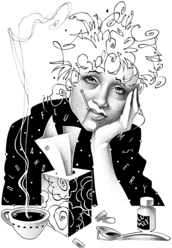 Student With Flu