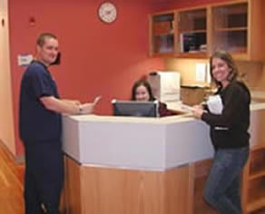 health clinic staff