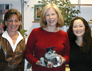 IT administrative support staff: Casey Adams, Jessie Codding, and Audrey Mills