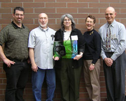 picture of Jeff Laramee, Michael Henegar, Mary Ellen Riley, Jill Foster, and Bill Klupenger