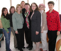 Dr. Mary Spilde with AAWCC members