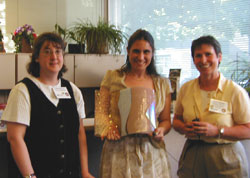 Leah Murray, Rosetta Thuresson and Terri Harley