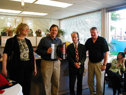 Robin Onaclea, Dave Oatman, Chuck Forrester, and Mike Warner