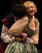 picture of two lane students in Shakespeare's "Othello"