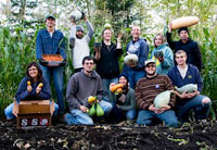 Learning Garden students