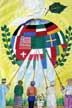 colorful peace poster