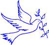small dove peace symbol