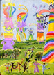 colorful peace poster