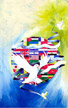 colorful peace poster